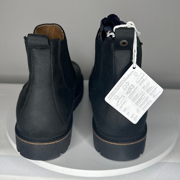 NEW Men’s Birkenstock Stalon II Black Leather Chelsea Boots US M11 Regular Fit - Picture 5 of 11